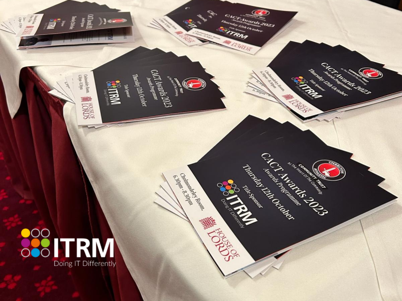 ITRM: Headline sponsors of Charlton Athletic Community Trust (CACT) Awards