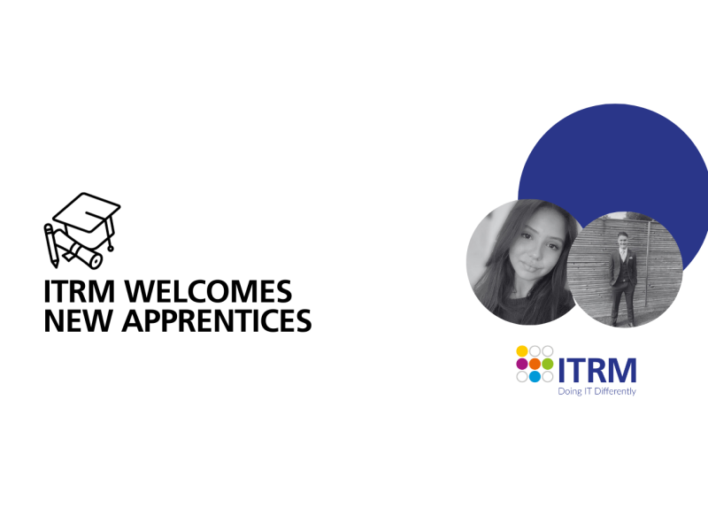 ITRM Welcomes New Apprentices  - blog banner  (2)